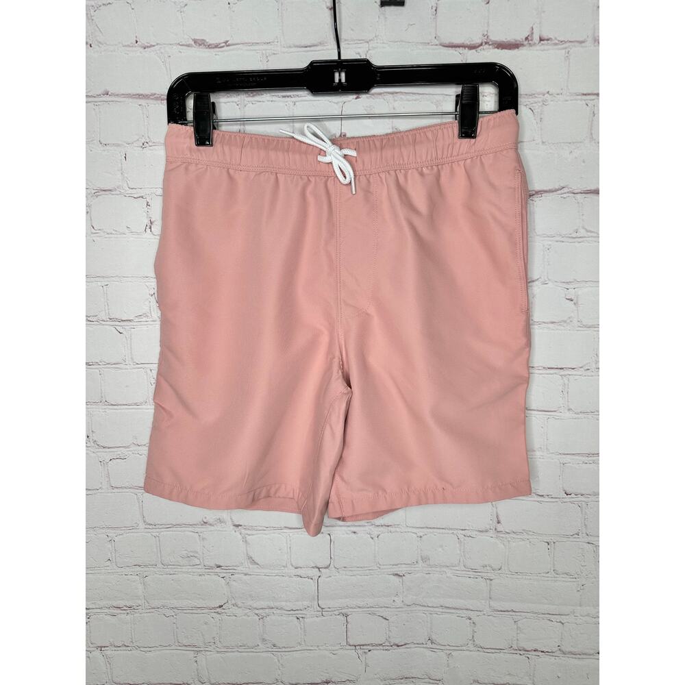 NEW ASOS Design Swim Shorts Light Pink Mid Length Mens 2XS